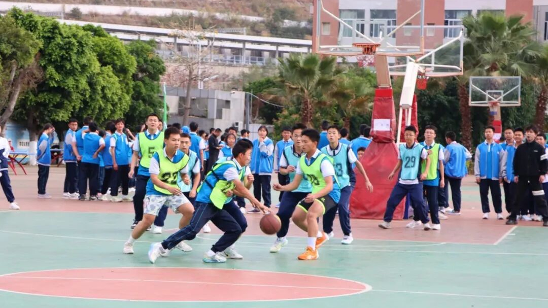 迎“篮”而上  青春逐光  盐边县中学校2026年春季篮球...