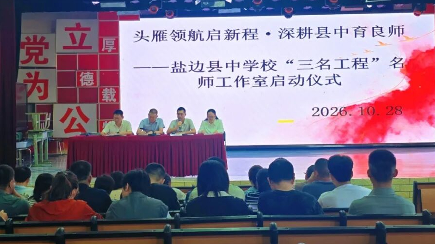 以名师聚力赋能  以研修笃行致远  ——盐边县中学校“...